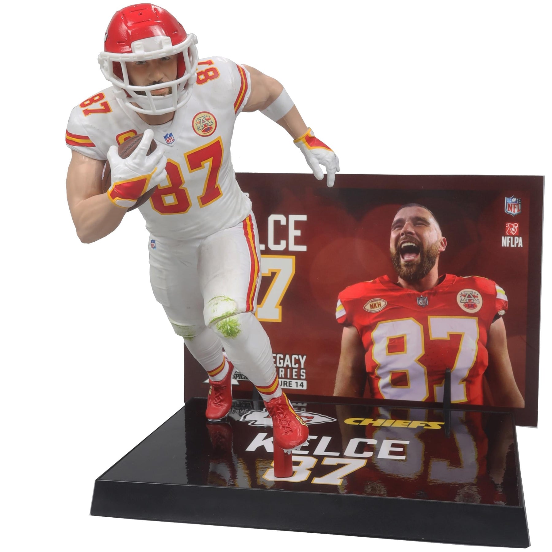 Kansas City Chiefs NFL Travis Kelce McFarlane Action Figure | White Jersey Chase