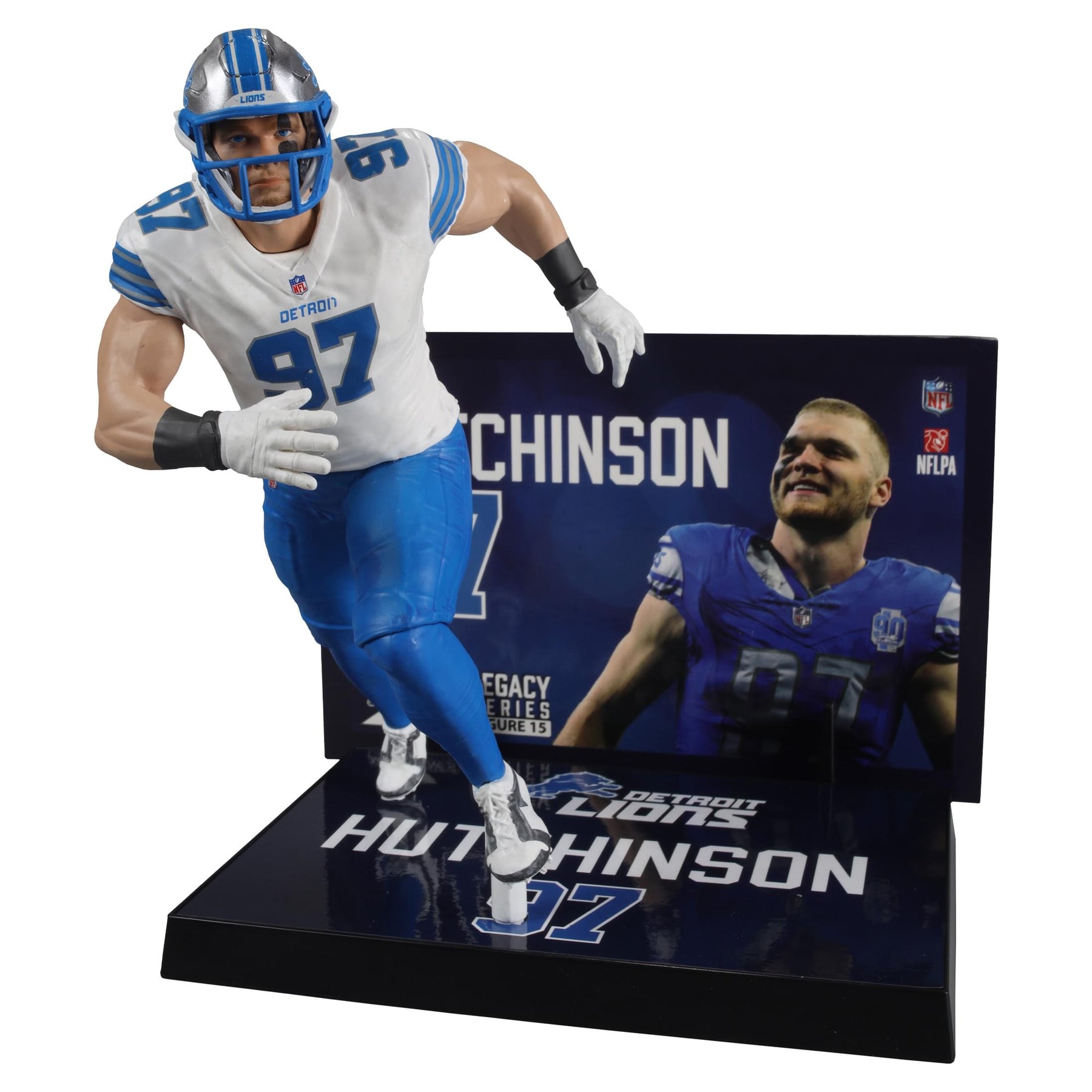 Detroit Lions NFL Aiden Hutchinson McFarlane Action Figure | White Jersey Chase