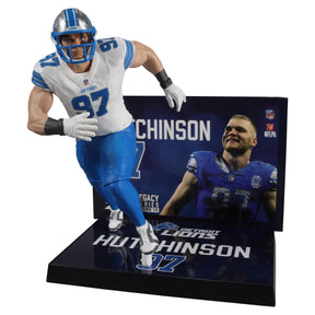 Detroit Lions NFL Aiden Hutchinson McFarlane Action Figure | White Jersey Chase