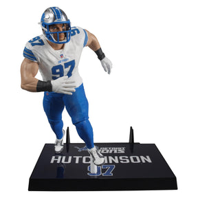 Detroit Lions NFL Aiden Hutchinson McFarlane Action Figure | White Jersey Chase