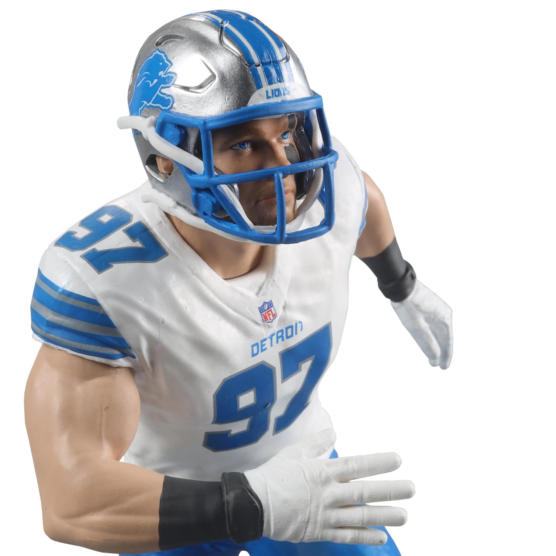 Detroit Lions NFL Aiden Hutchinson McFarlane Action Figure | White Jersey Chase