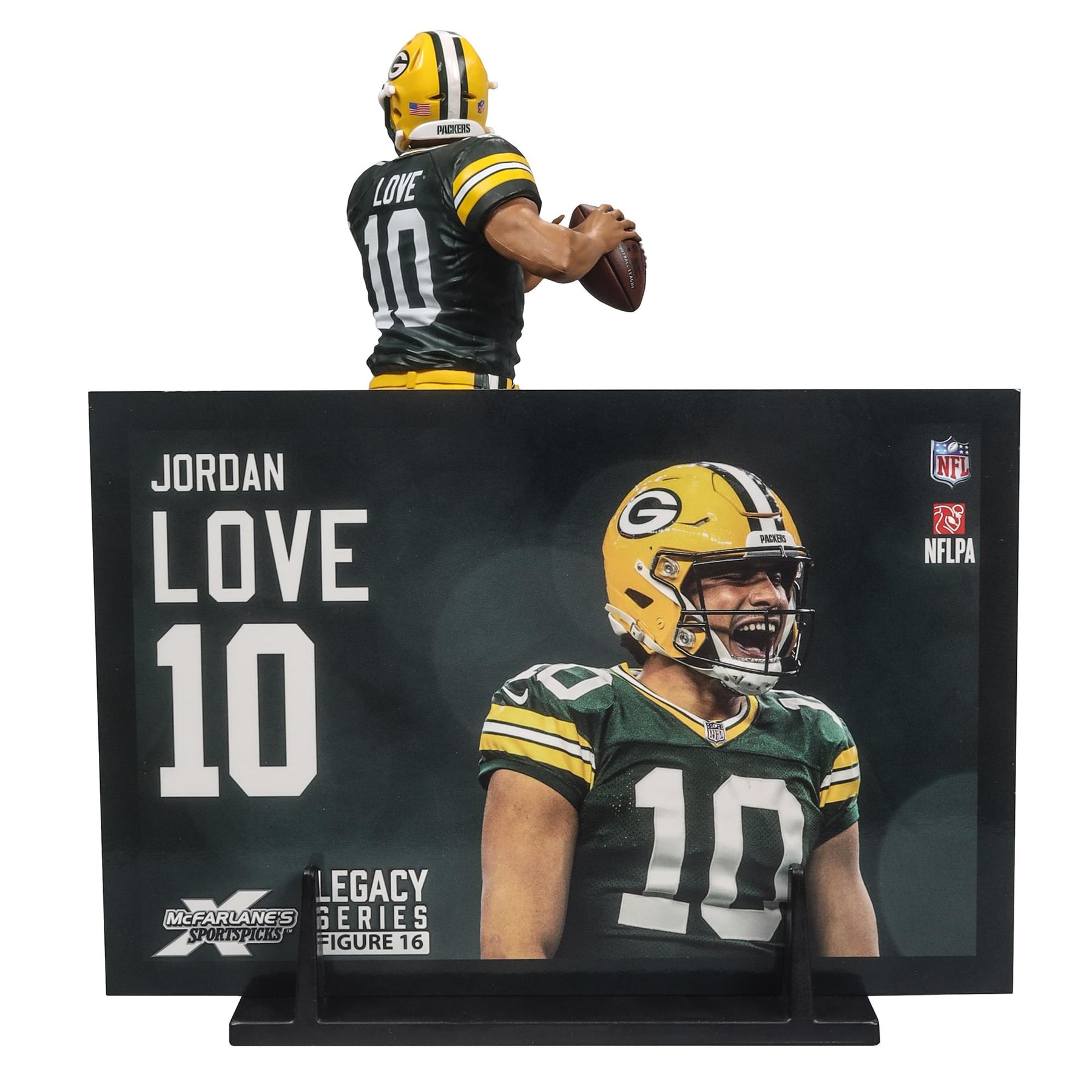 Green Bay Packers NFL Jordan Love McFarlane Action Figure