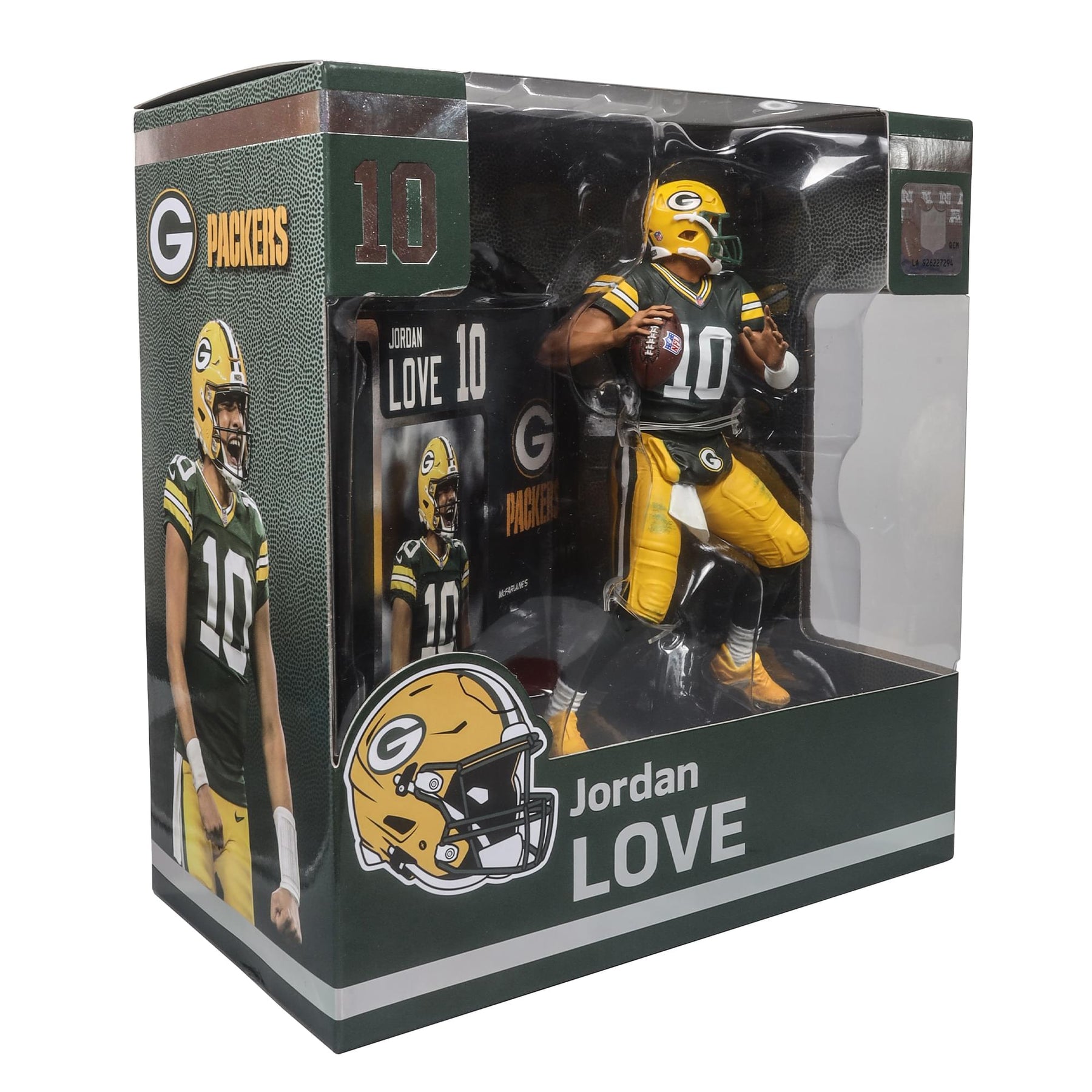 Green Bay Packers NFL Jordan Love McFarlane Action Figure