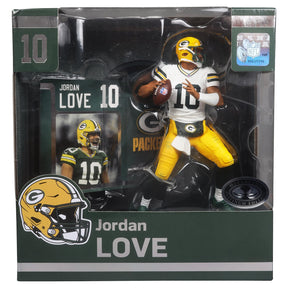 Green Bay Packers NFL Jordan Love McFarlane Action Figure | White Jersey Chase