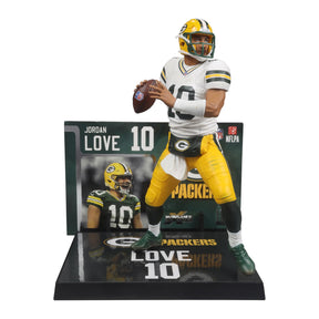 Green Bay Packers NFL Jordan Love McFarlane Action Figure | White Jersey Chase