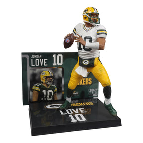 Green Bay Packers NFL Jordan Love McFarlane Action Figure | White Jersey Chase