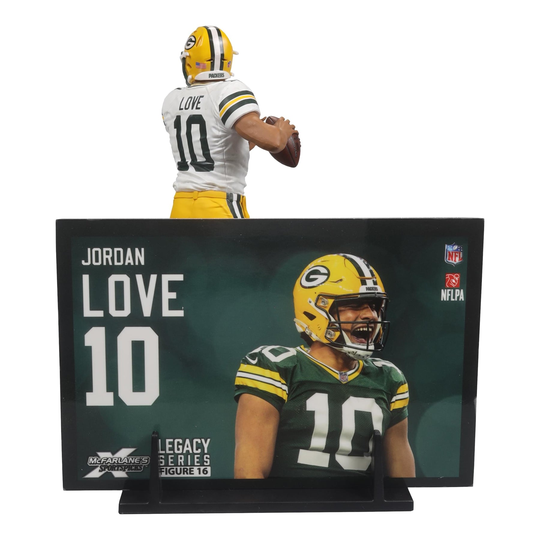 Green Bay Packers NFL Jordan Love McFarlane Action Figure | White Jersey Chase