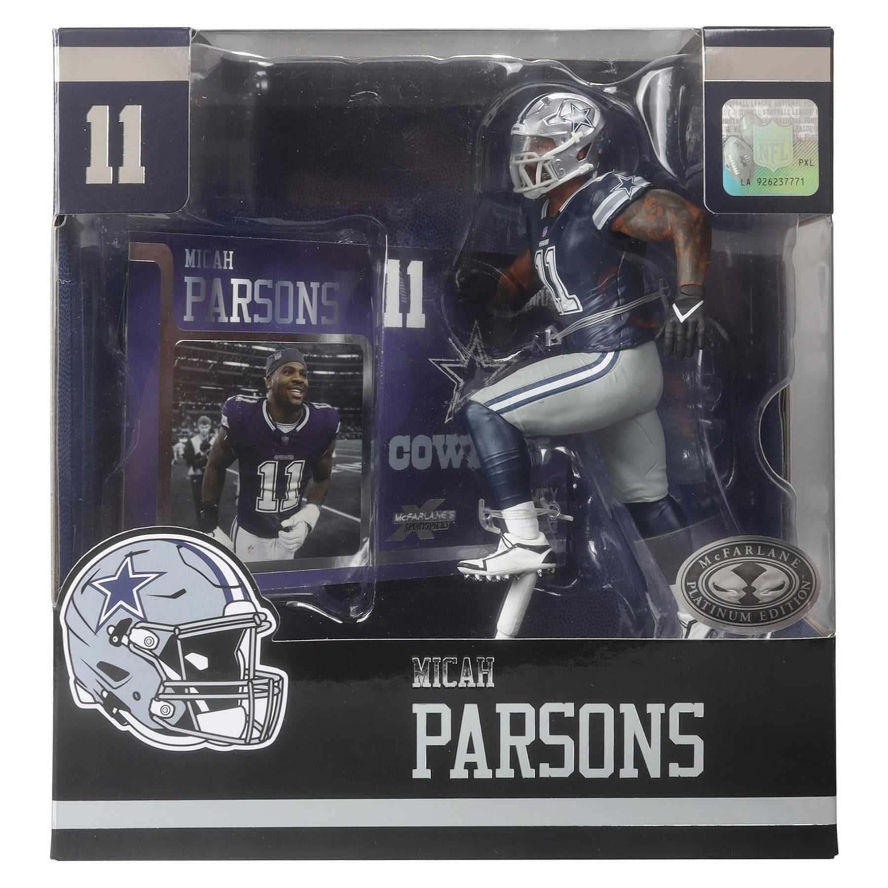 McFarlane NFL Micah Parsons (Dallas Cowboys) Action Figure | Chase