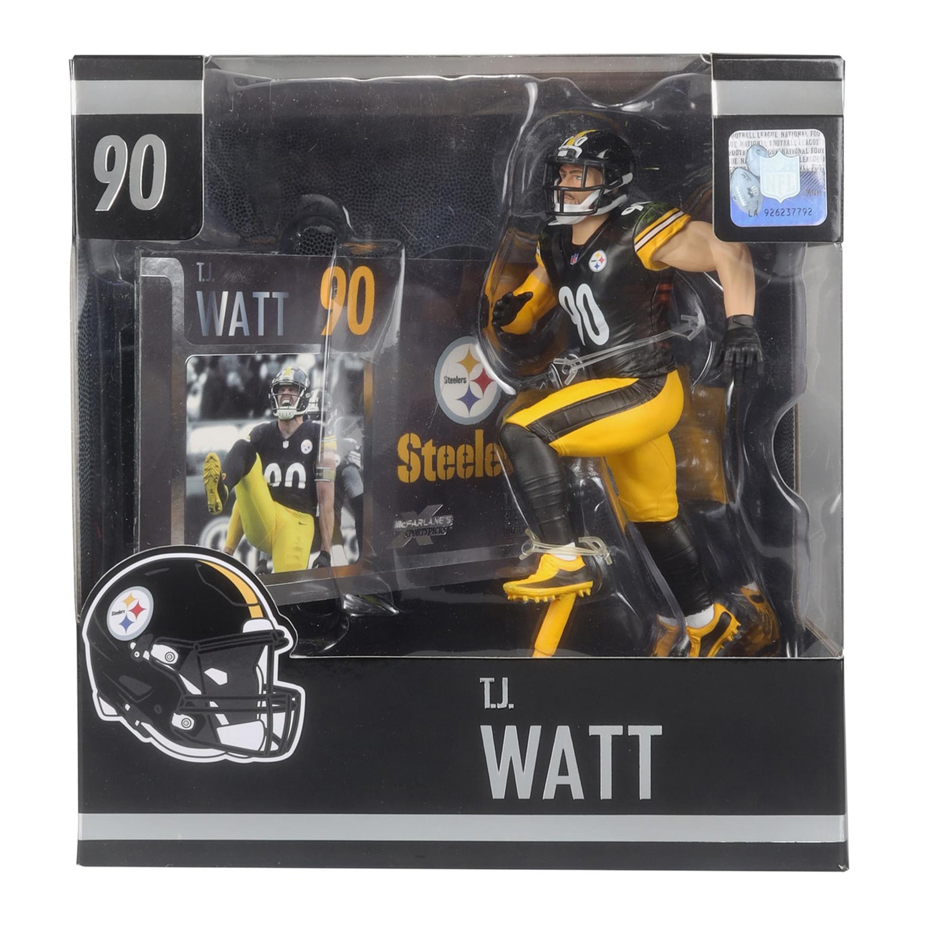 McFarlane NFL TJ Watt (Pittsburgh Steelers) Action Figure