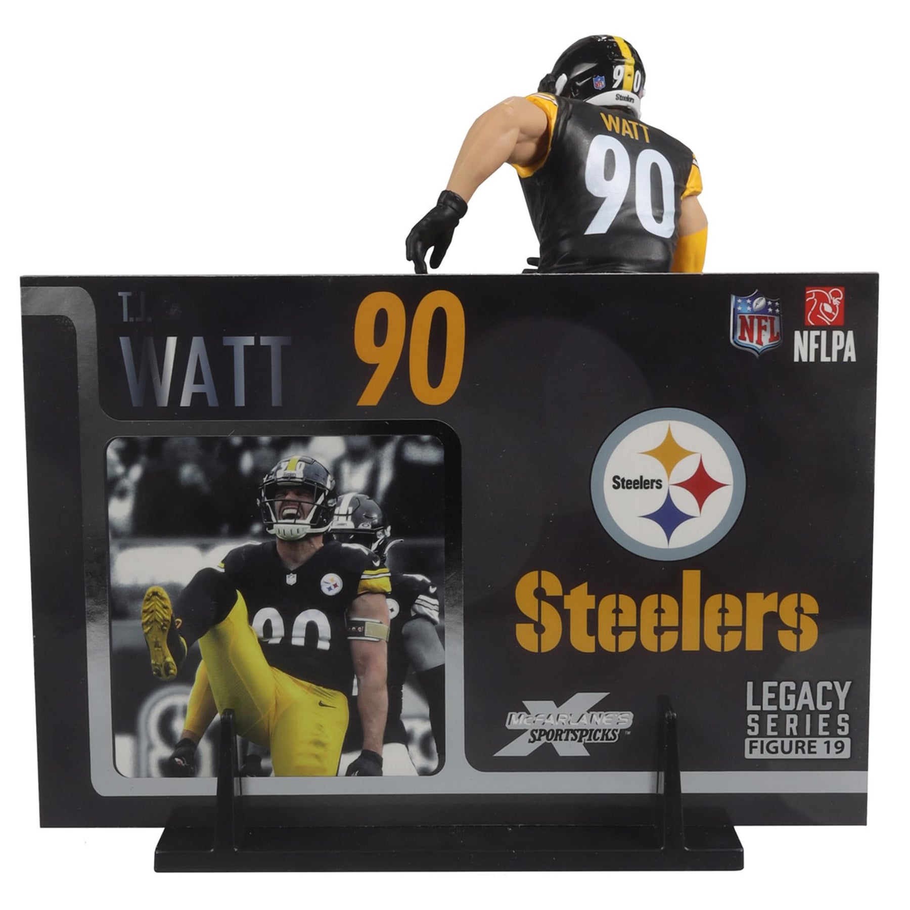 McFarlane NFL TJ Watt (Pittsburgh Steelers) Action Figure