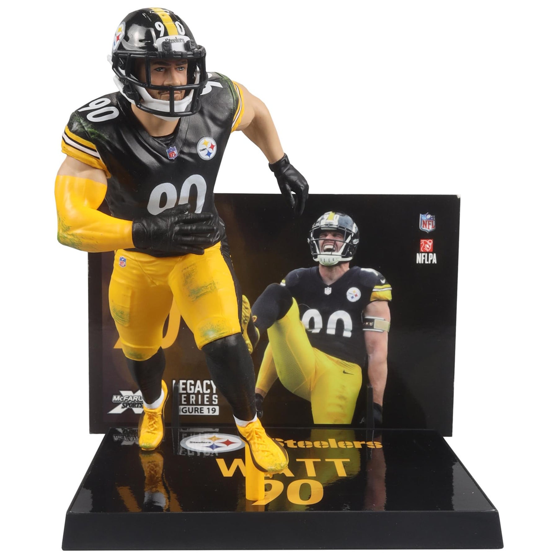 McFarlane NFL TJ Watt (Pittsburgh Steelers) Action Figure