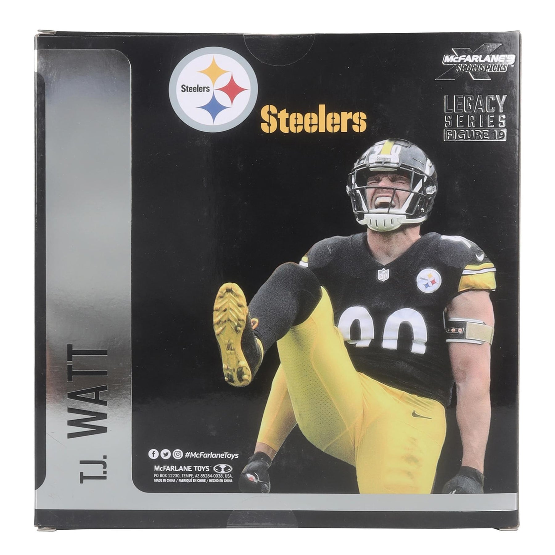 McFarlane NFL TJ Watt (Pittsburgh Steelers) Action Figure