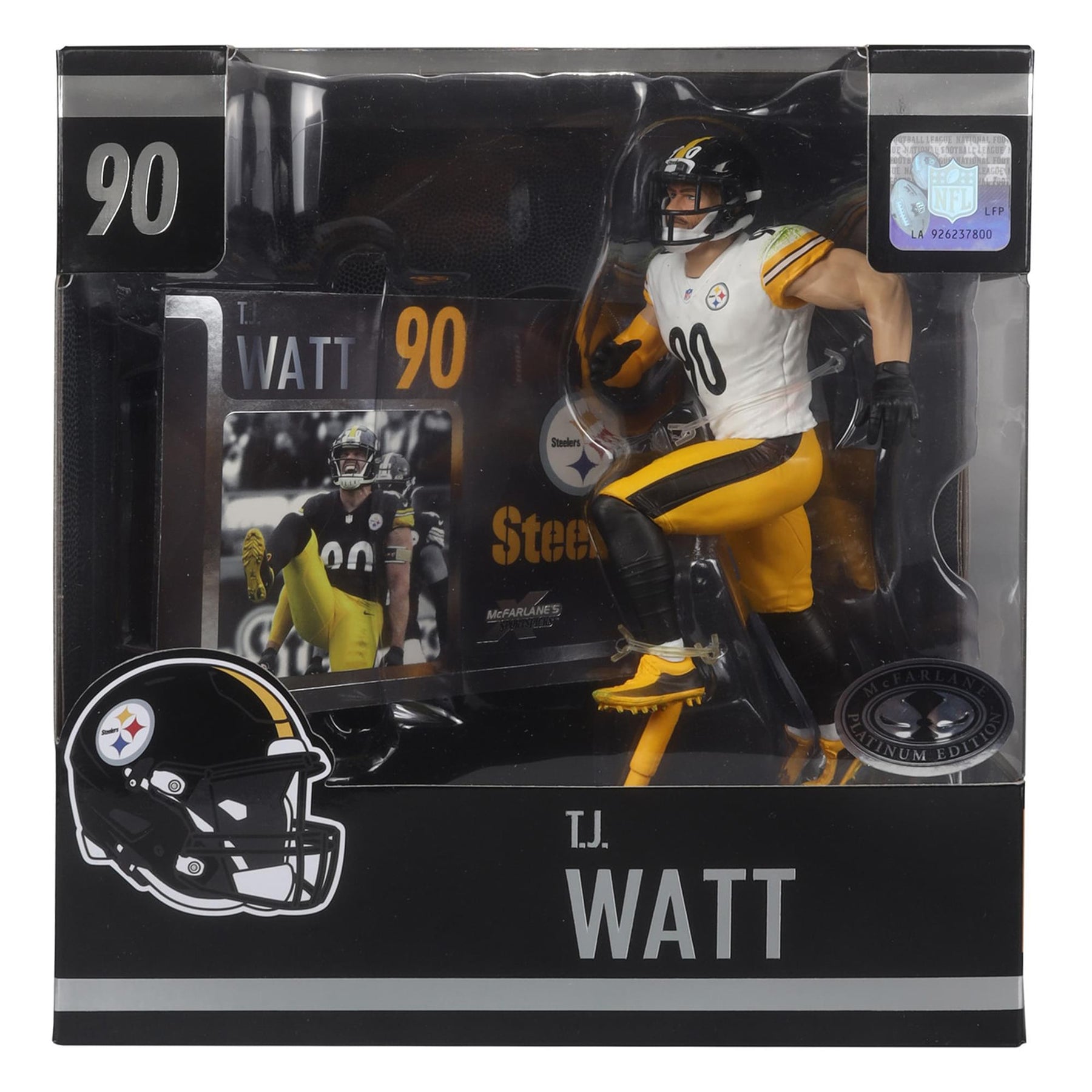 McFarlane NFL TJ Watt (Pittsburgh Steelers) Action Figure | Chase