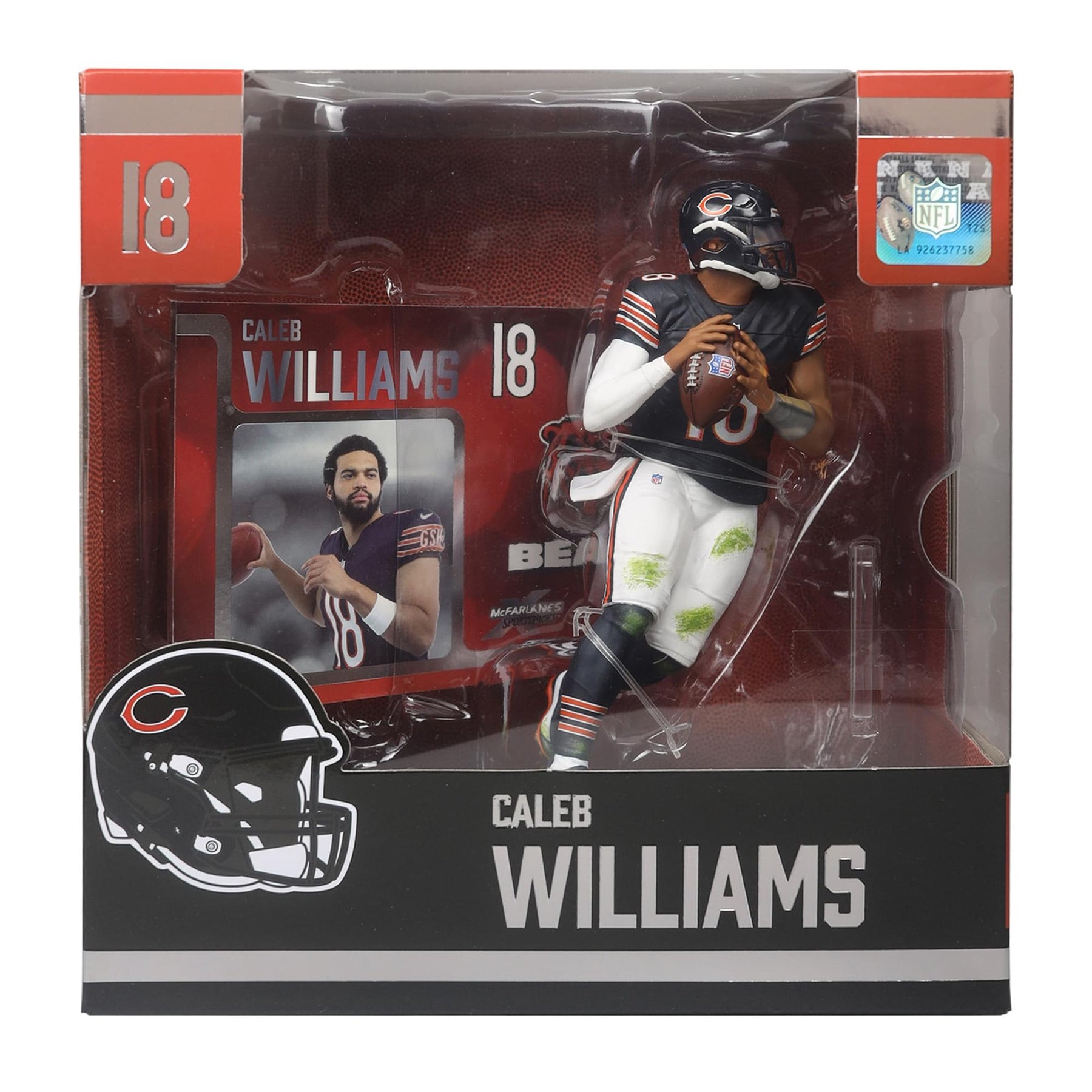 McFarlane NFL Caleb Williams (Chicago Bears) Action Figure