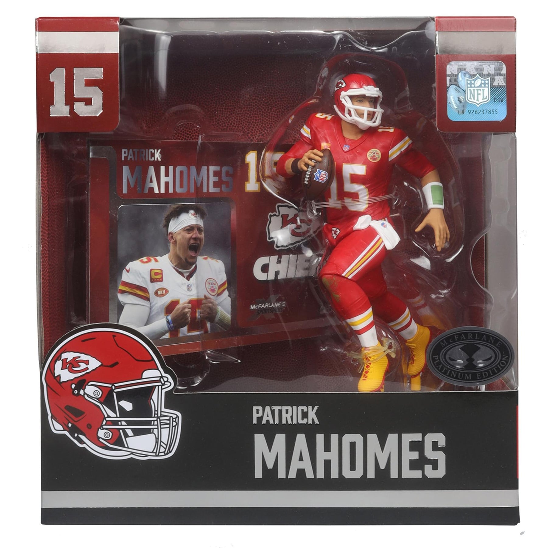 McFarlane NFL Patrick Mahomes (Kansas City Chiefs) Action Figure | Chase