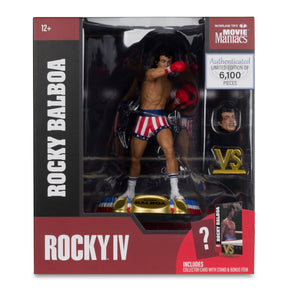 Rocky Movie Maniacs 6 Inch Posed Figure | Rocky Balboa (Rocky IV)