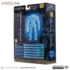 Pacific Rim 4 Inch Figure with Comic | Crimson Typhoon