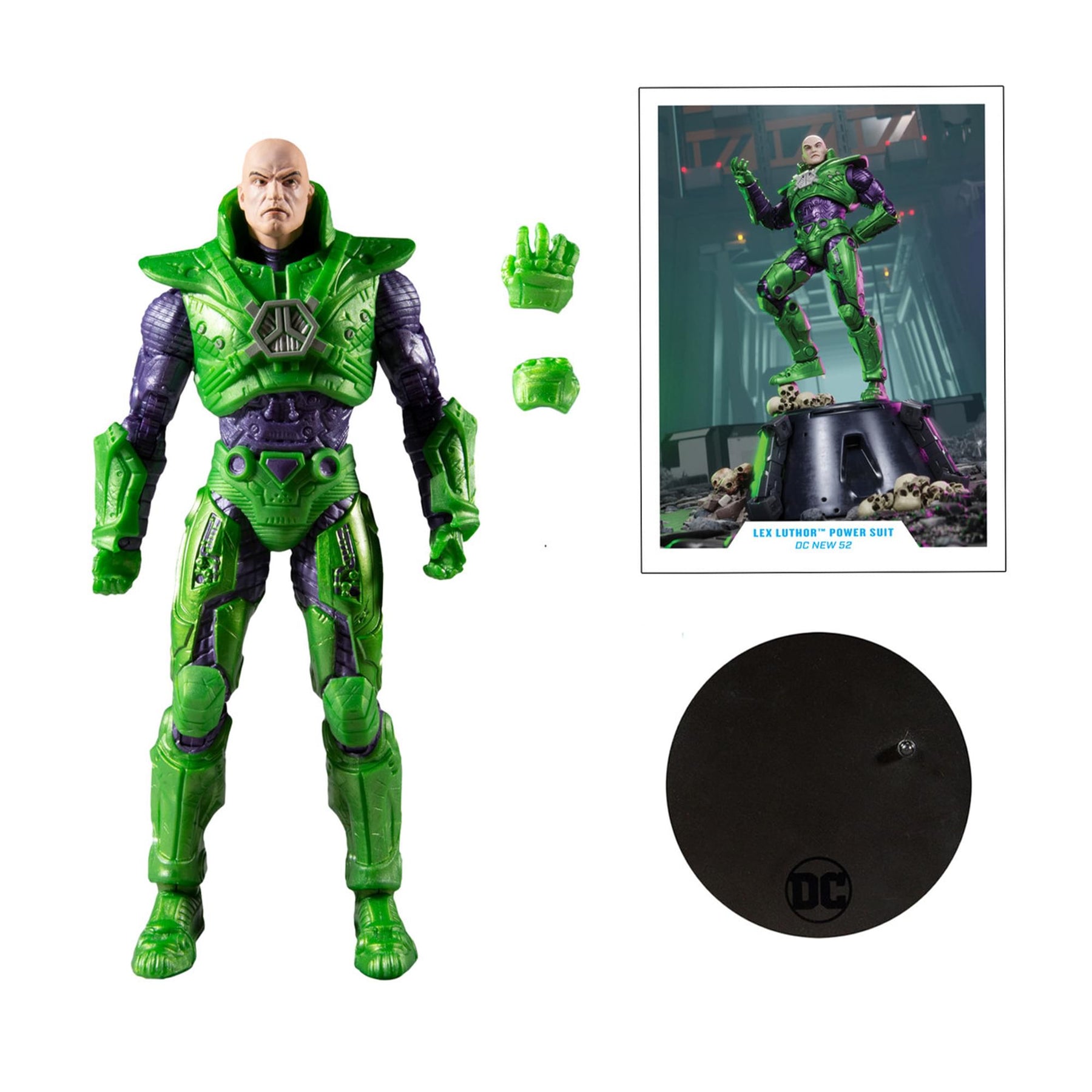 DC Multiverse 7 Inch Action Figure | Lex Luthor in Power Suit