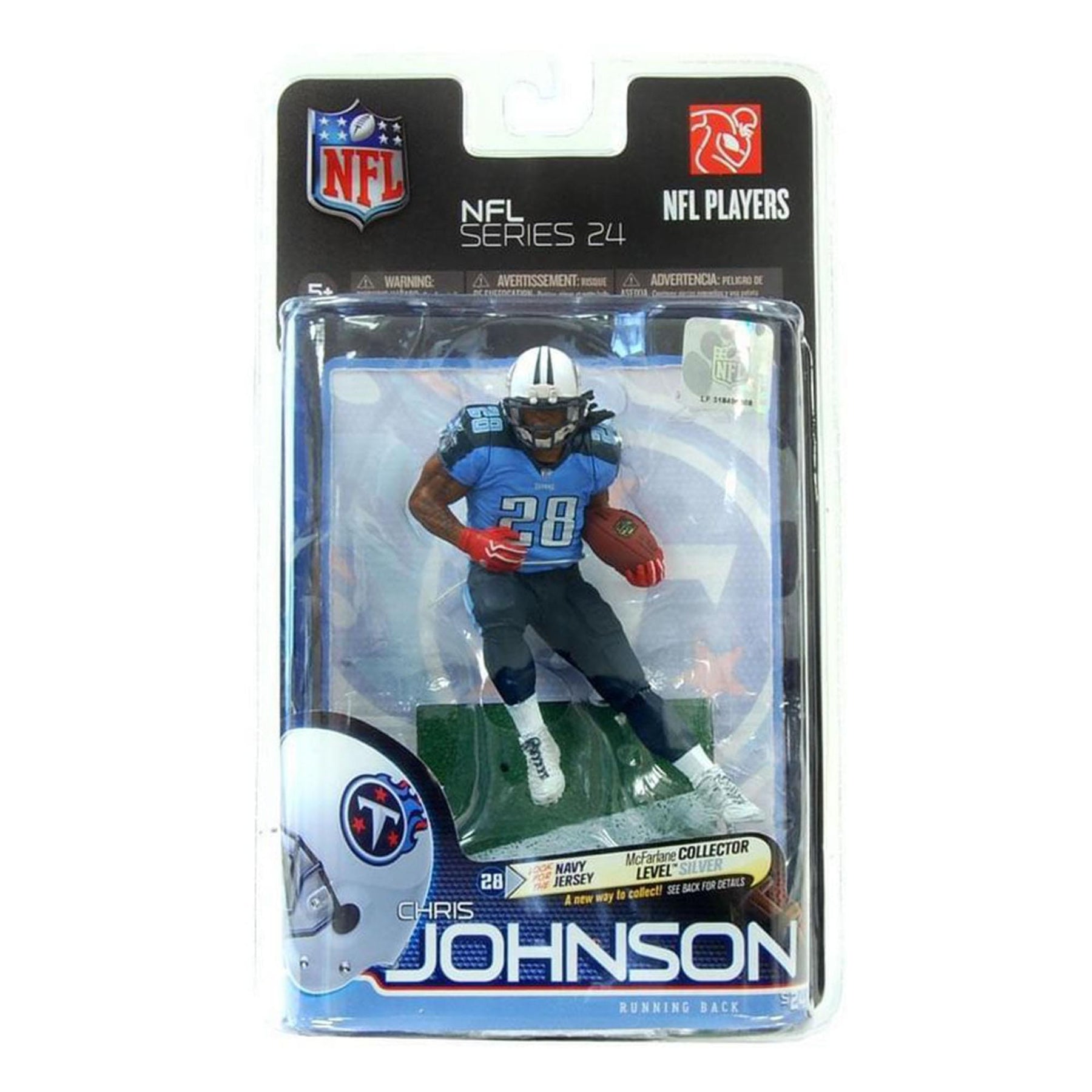 Mcfarlane NFL Series 24 Figure Chris Johnson Tennesee Titans