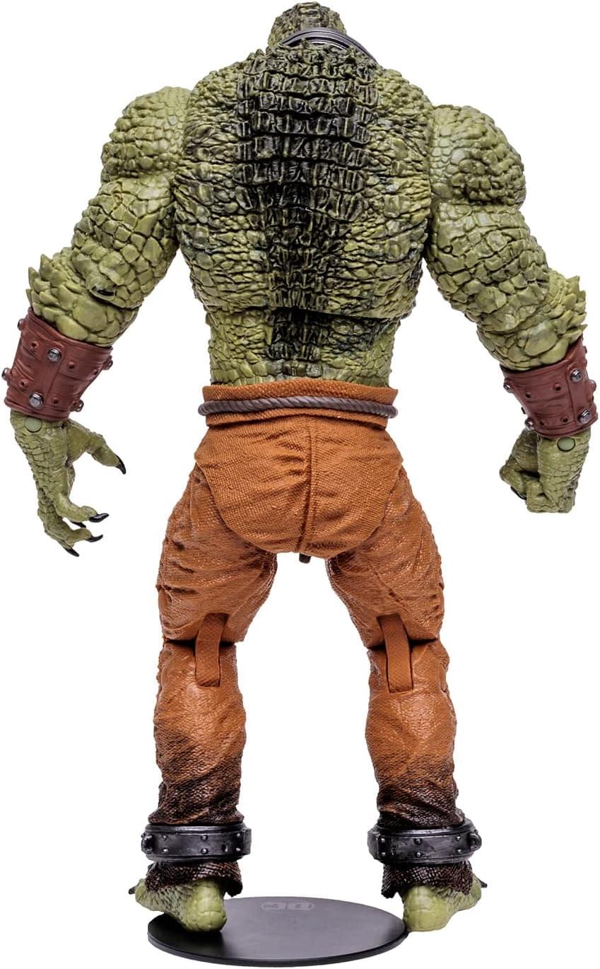 DC Megafig 9 Inch Action Figure | Batman Arkham Asylum Killer Croc