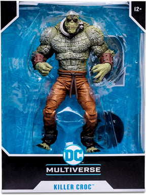 DC Megafig 9 Inch Action Figure | Batman Arkham Asylum Killer Croc