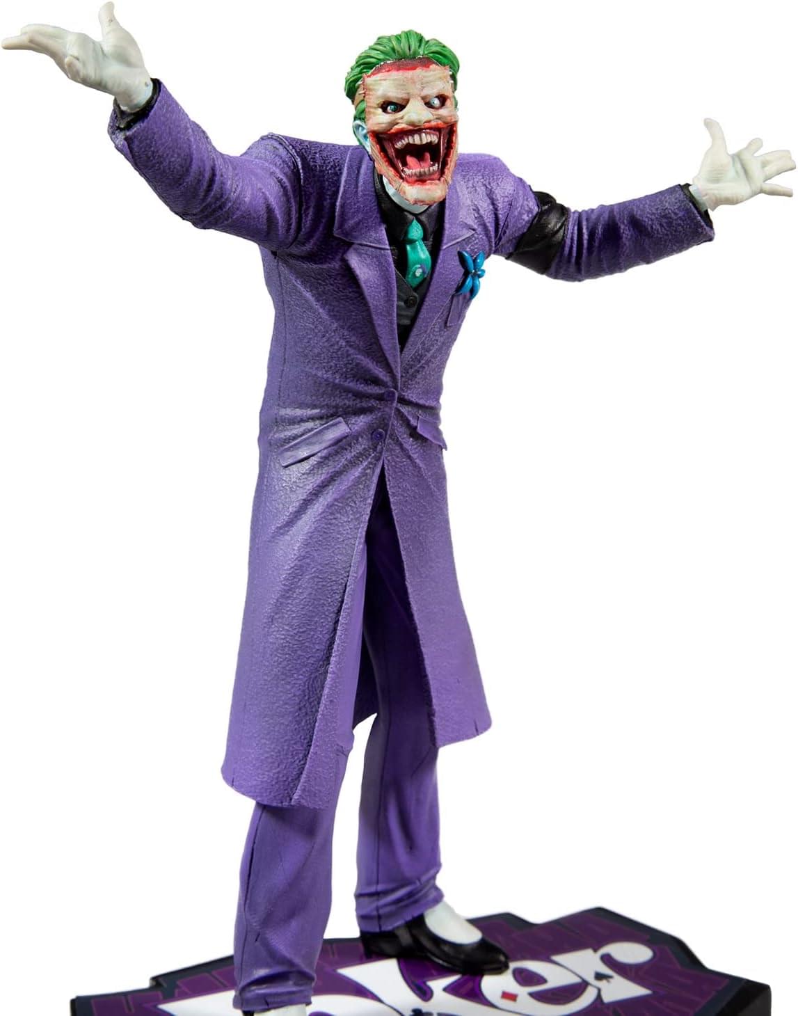 DC Direct 1:10 Joker Purple Craze Statue By Greg Capullo