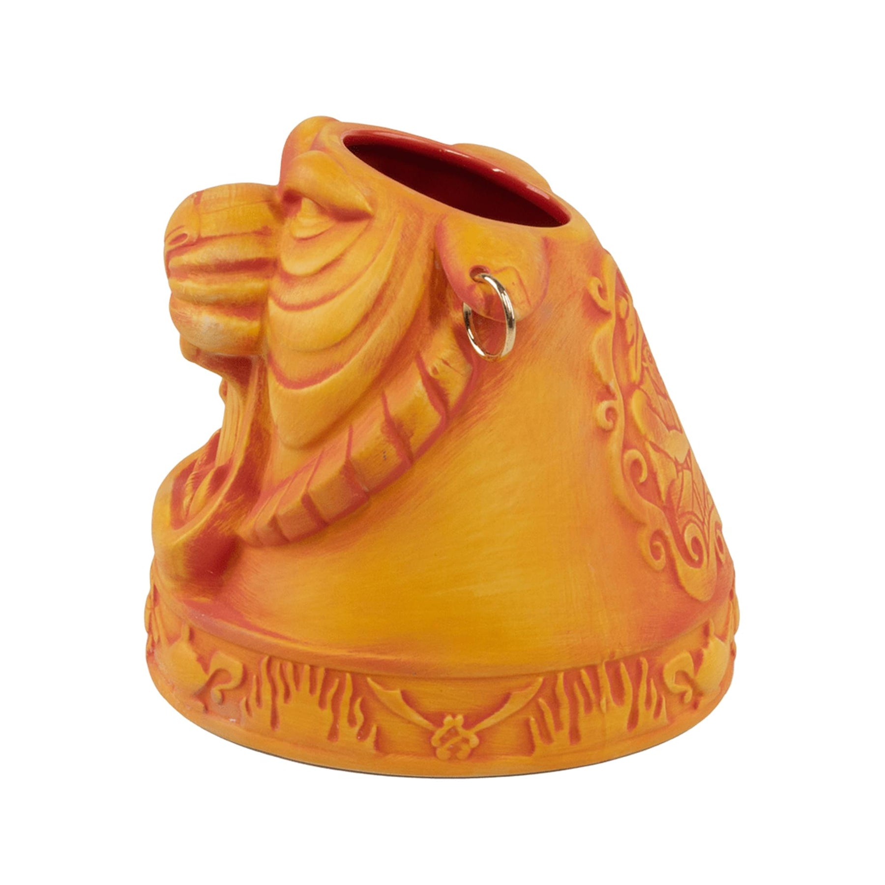 Disney Aladdin Mondo Tee-Kis Cave of Wonders Yellow Ceramic Tiki Mug