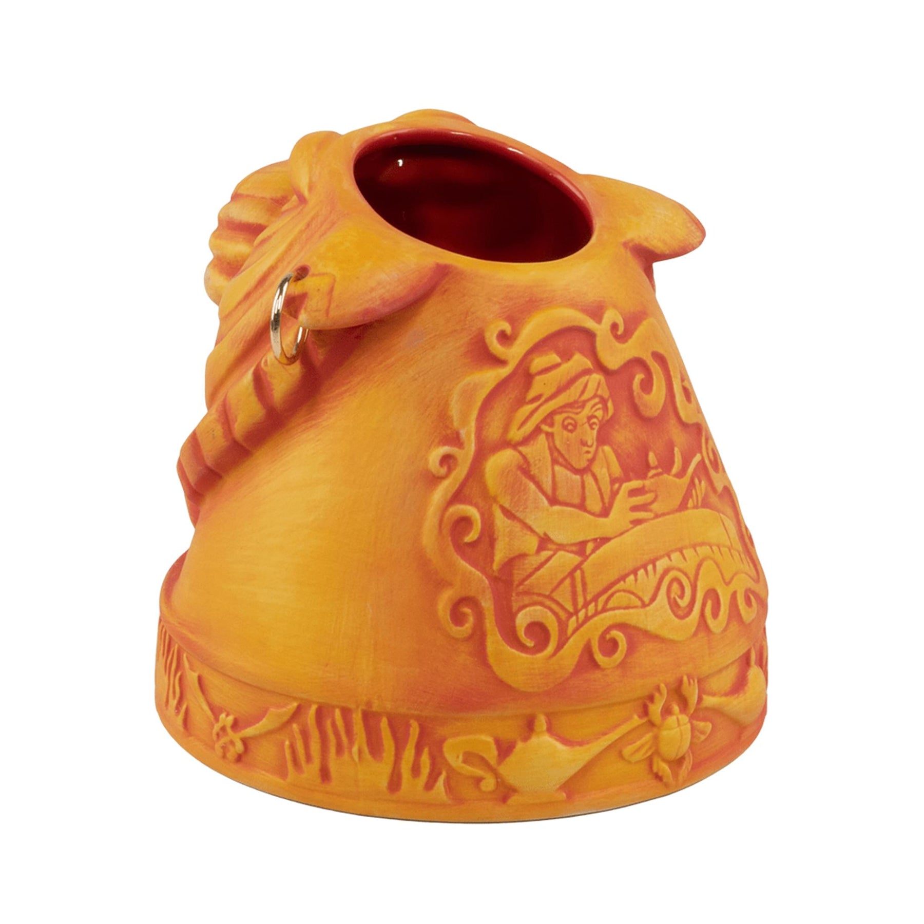 Disney Aladdin Mondo Tee-Kis Cave of Wonders Yellow Ceramic Tiki Mug