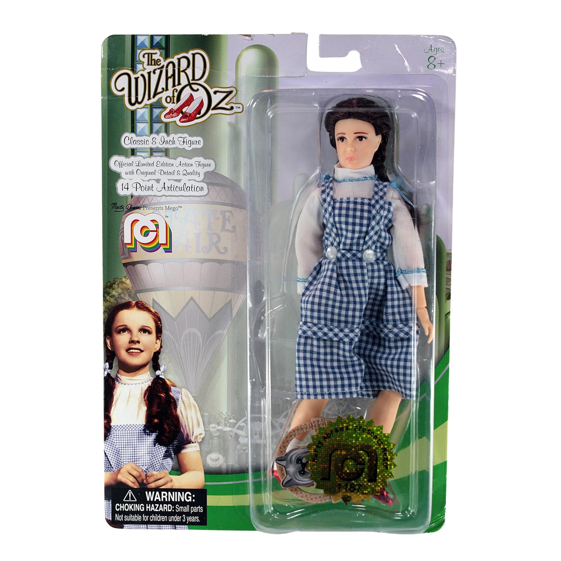 Mego Wizard Of Oz Dorothy 8 Inch Action Figure