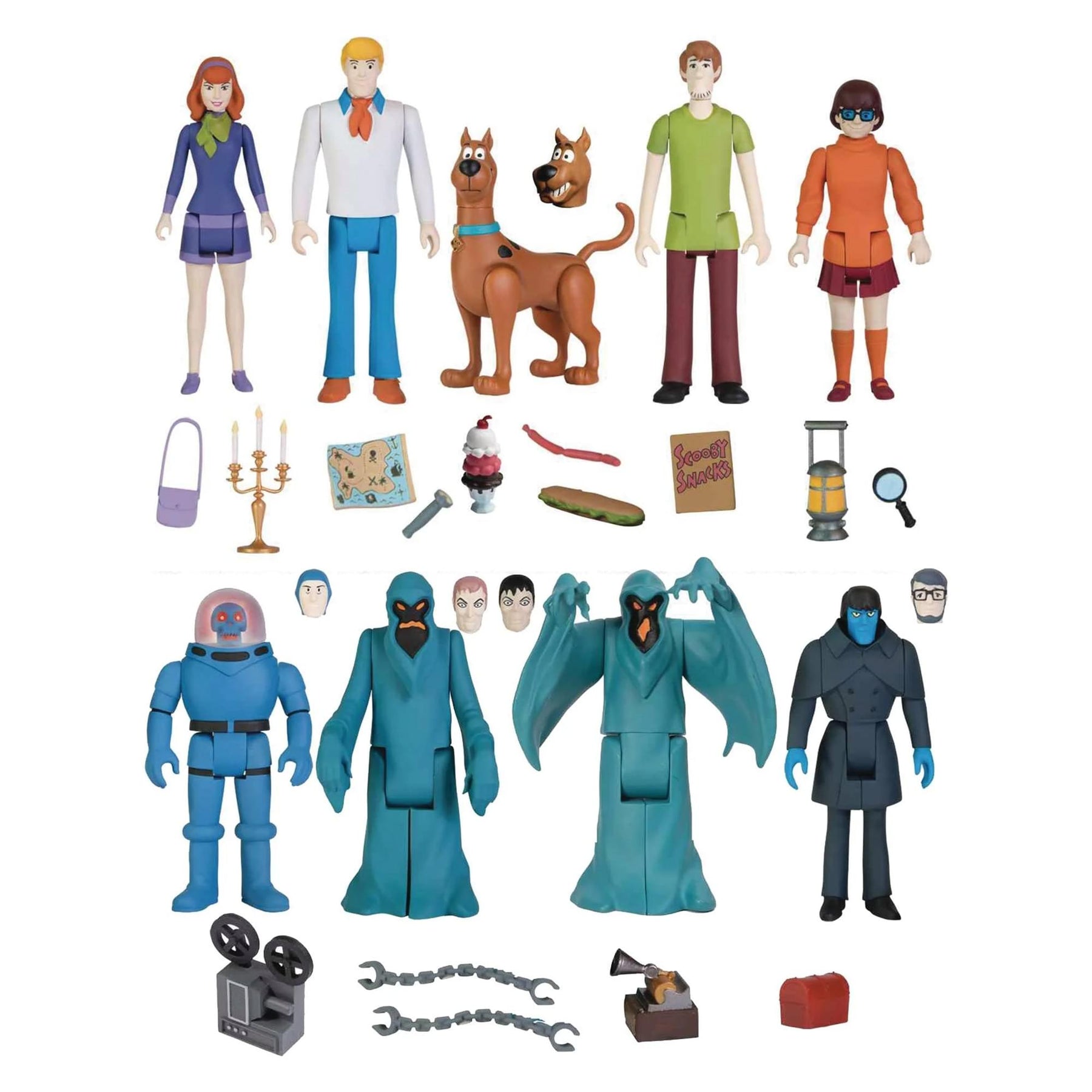 Scooby-Doo Friends and Foes Deluxe 5 Points Boxed Set