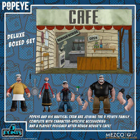 Popeye 5 Points Deluxe Action Figure Box Set