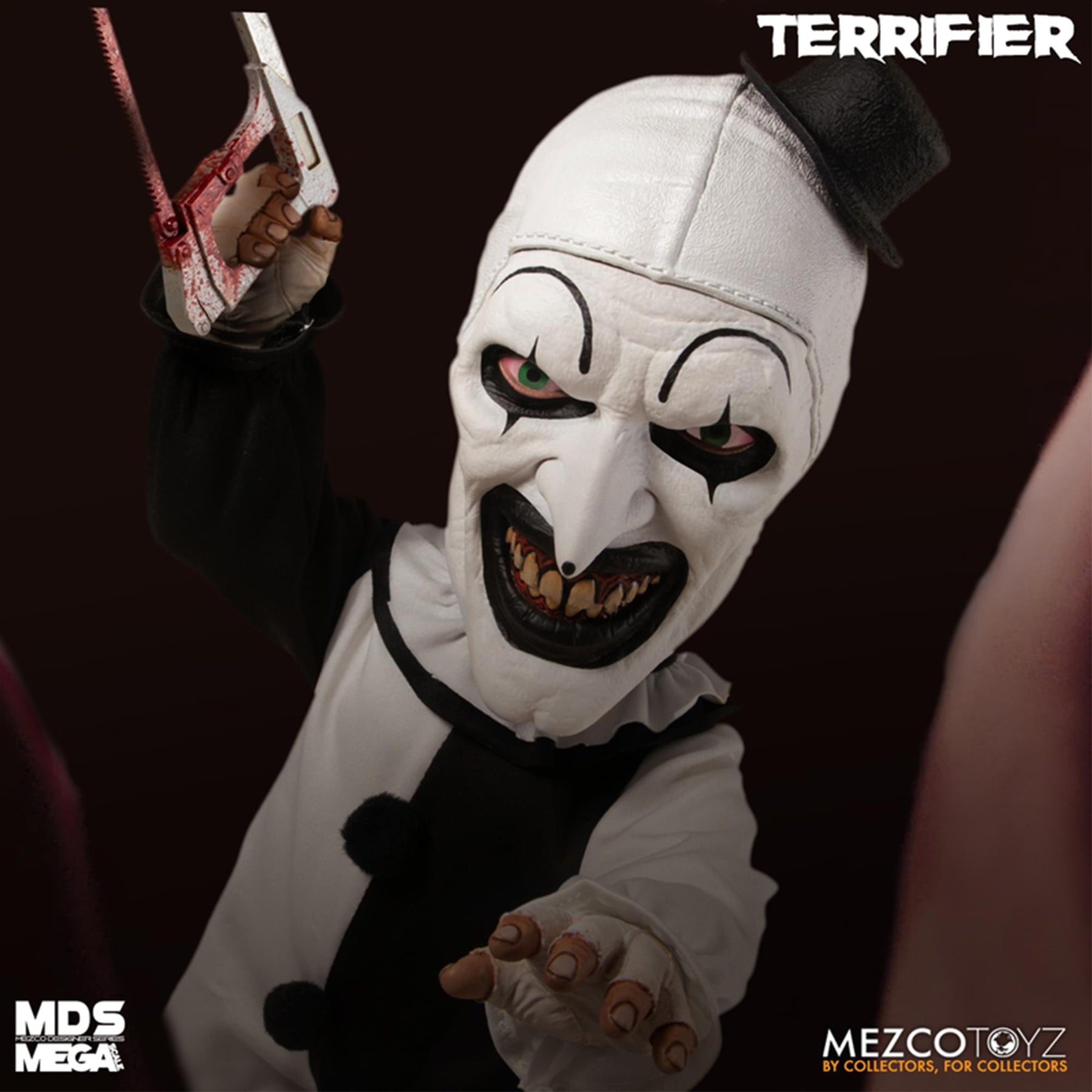 Terrifier Art the Clown 15 Inch MDS Mega Scale Figure with Sound