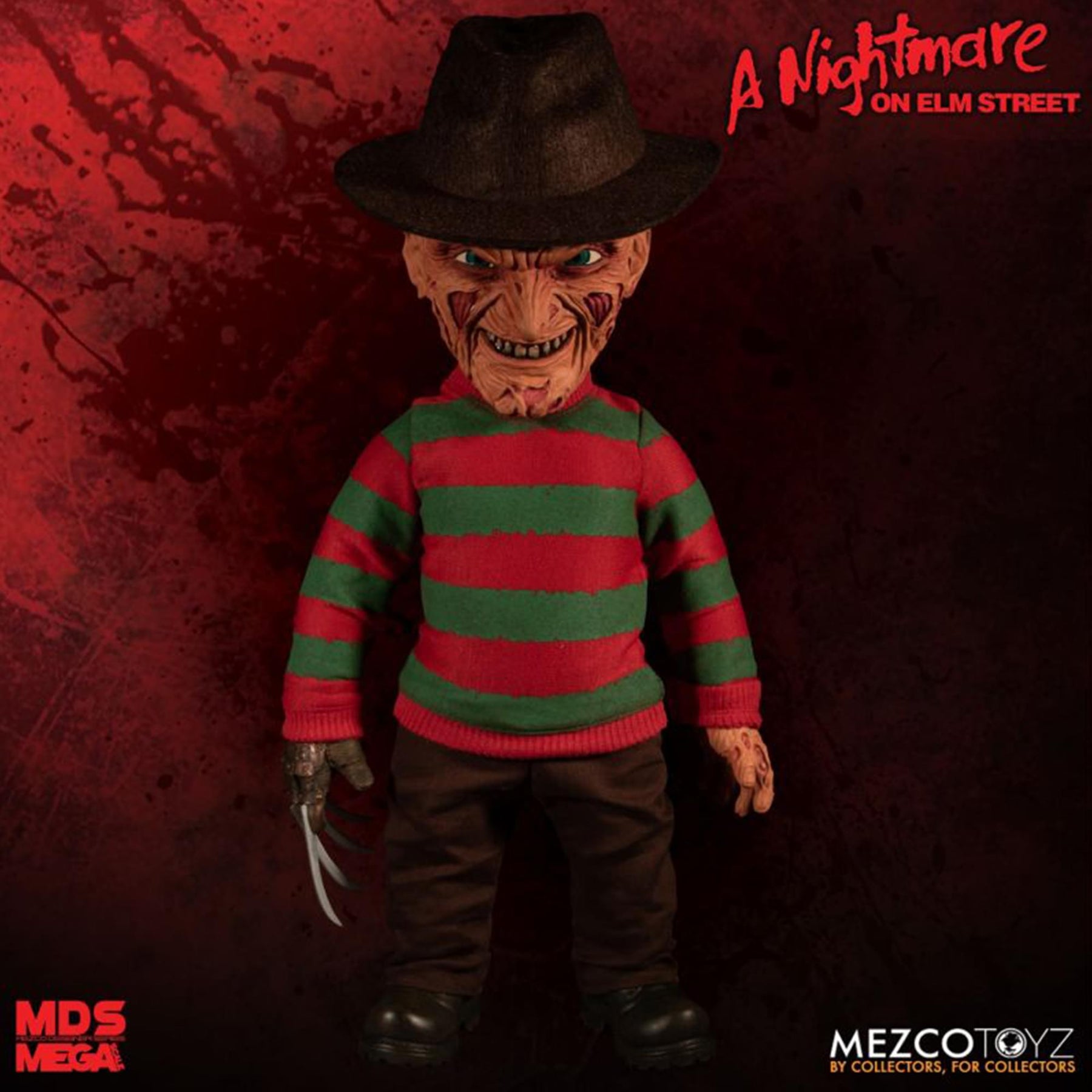 Nightmare On Elm Street Freddy Krueger Mega Scale 15 Inch Figure with Sound