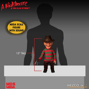 Nightmare On Elm Street Freddy Krueger Mega Scale 15 Inch Figure with Sound