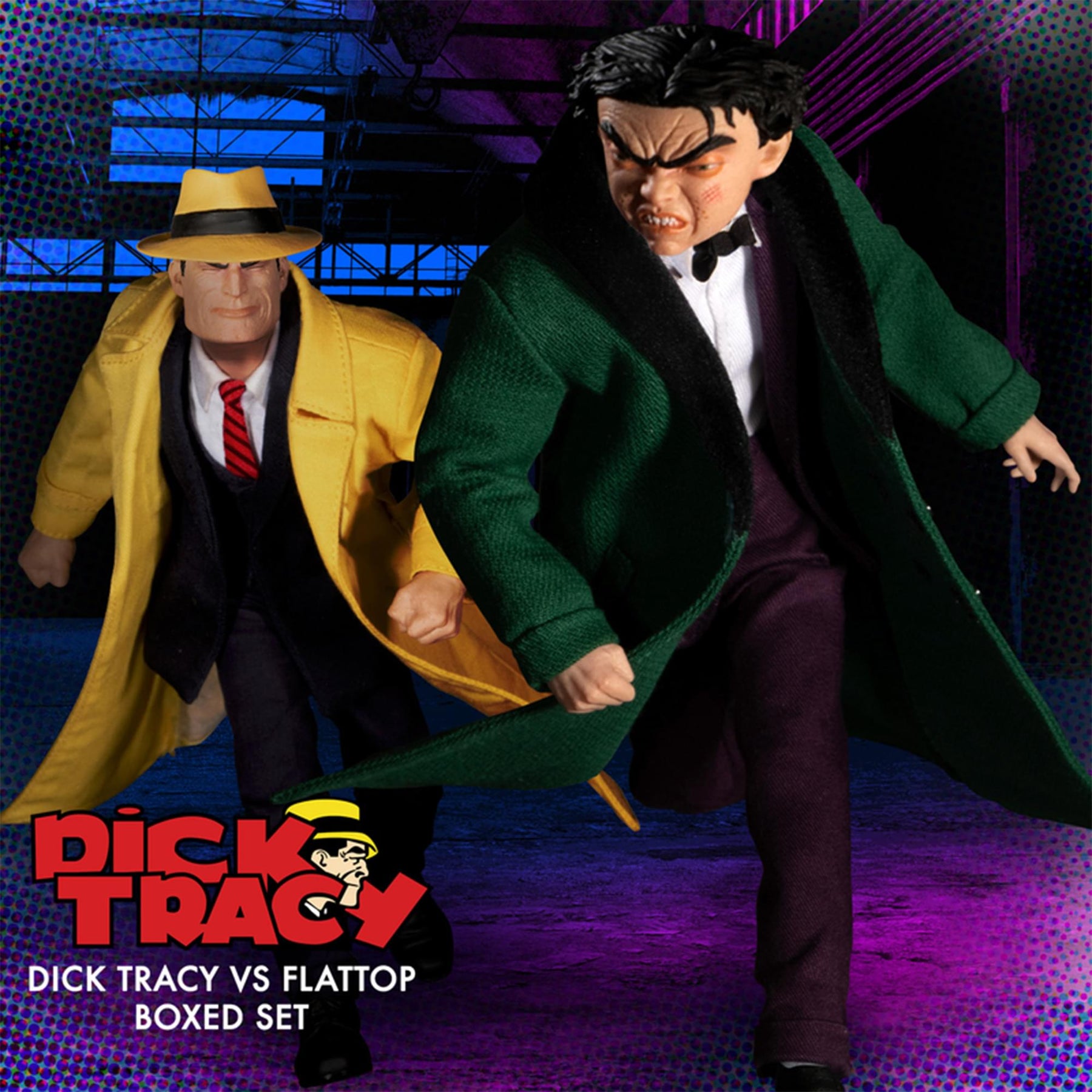 Dick Tracy One:12 Collective Dick Tracy vs Flattop Boxed Set