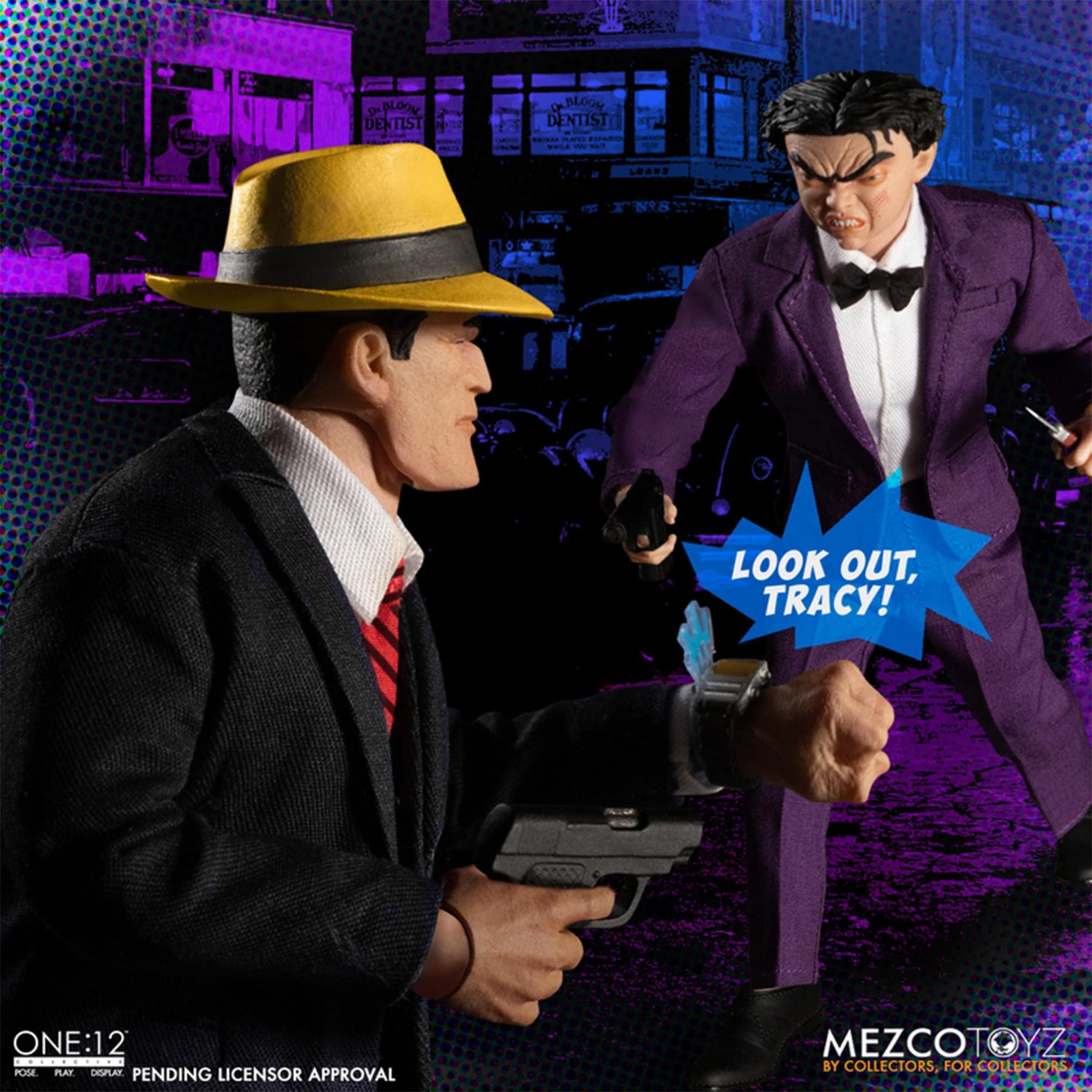 Dick Tracy One:12 Collective Dick Tracy vs Flattop Boxed Set