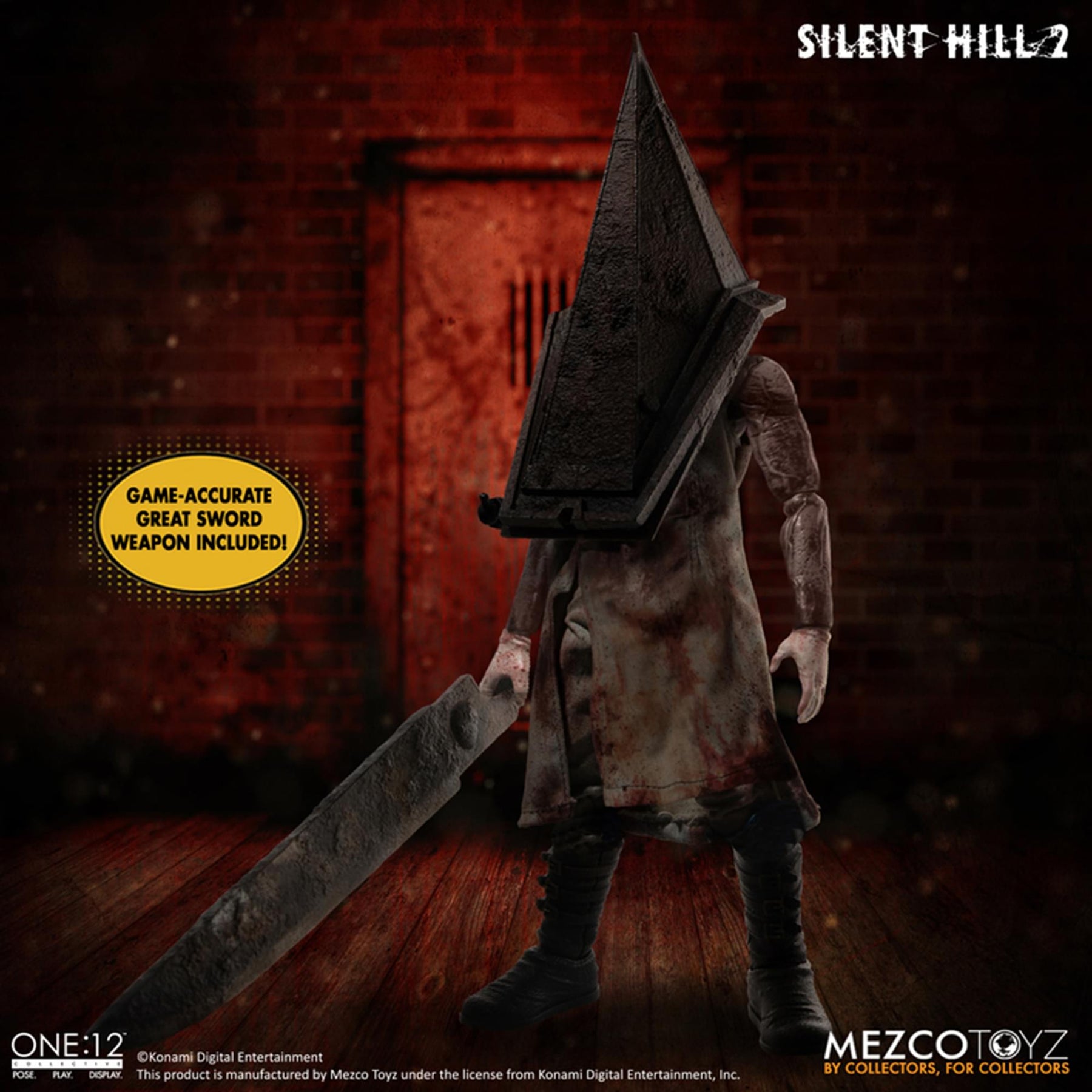 Silent Hill 2 One:12 Collective | Red Pyramid Thing