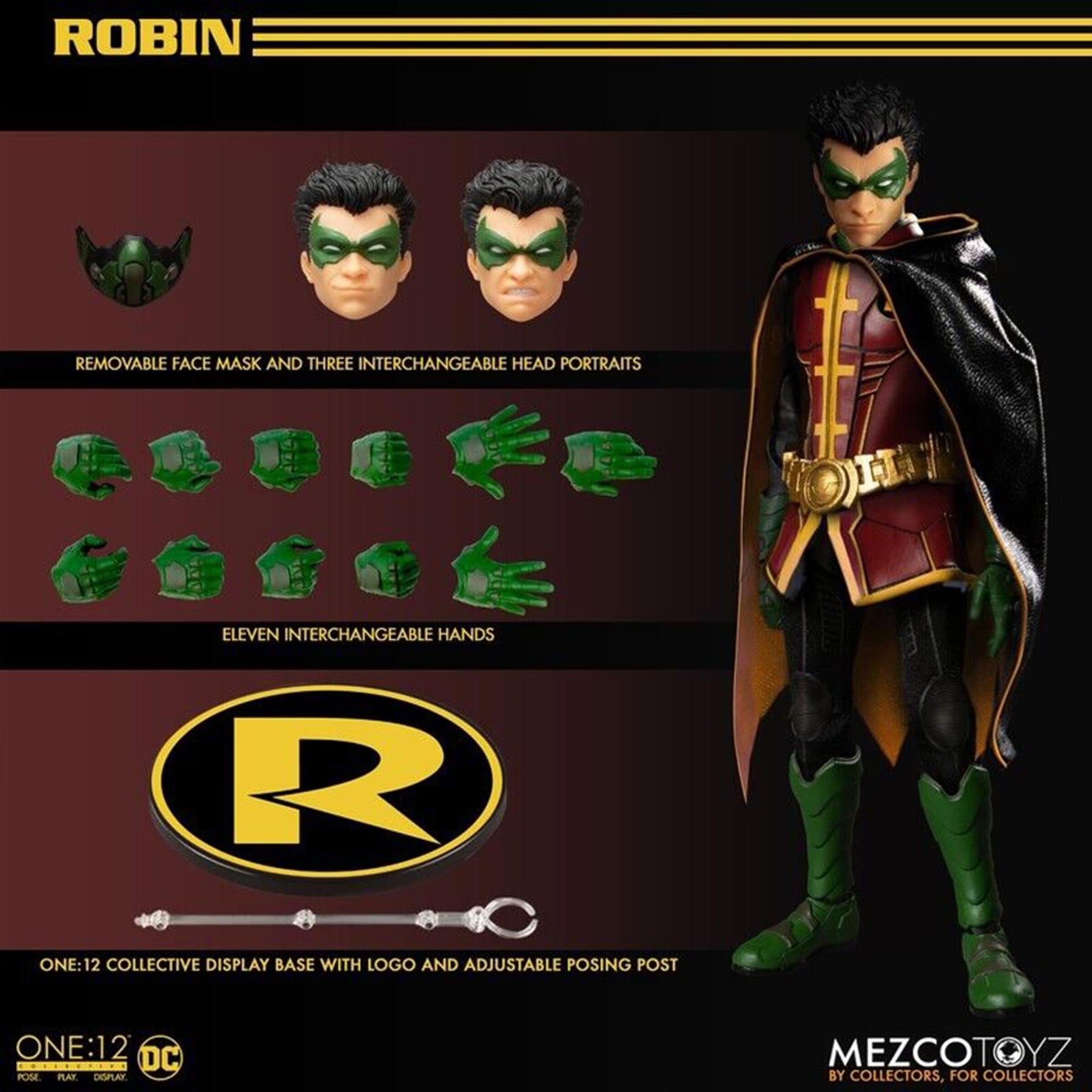 DC Comics One:12 Collective 6 Inch Action Figure | Robin