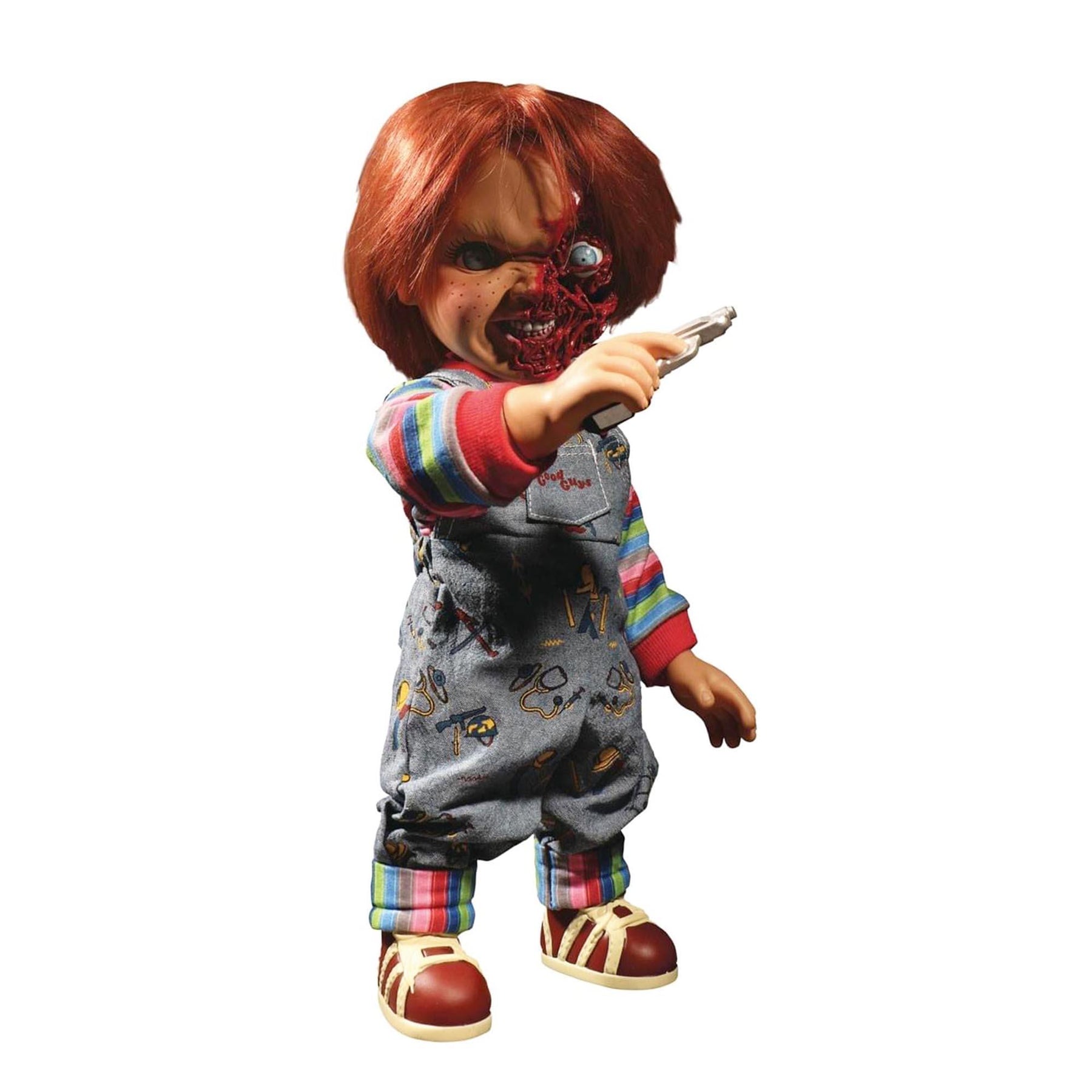 Child’s Play 3 Talking Pizza Face Chucky 15 Inch Mega Figure