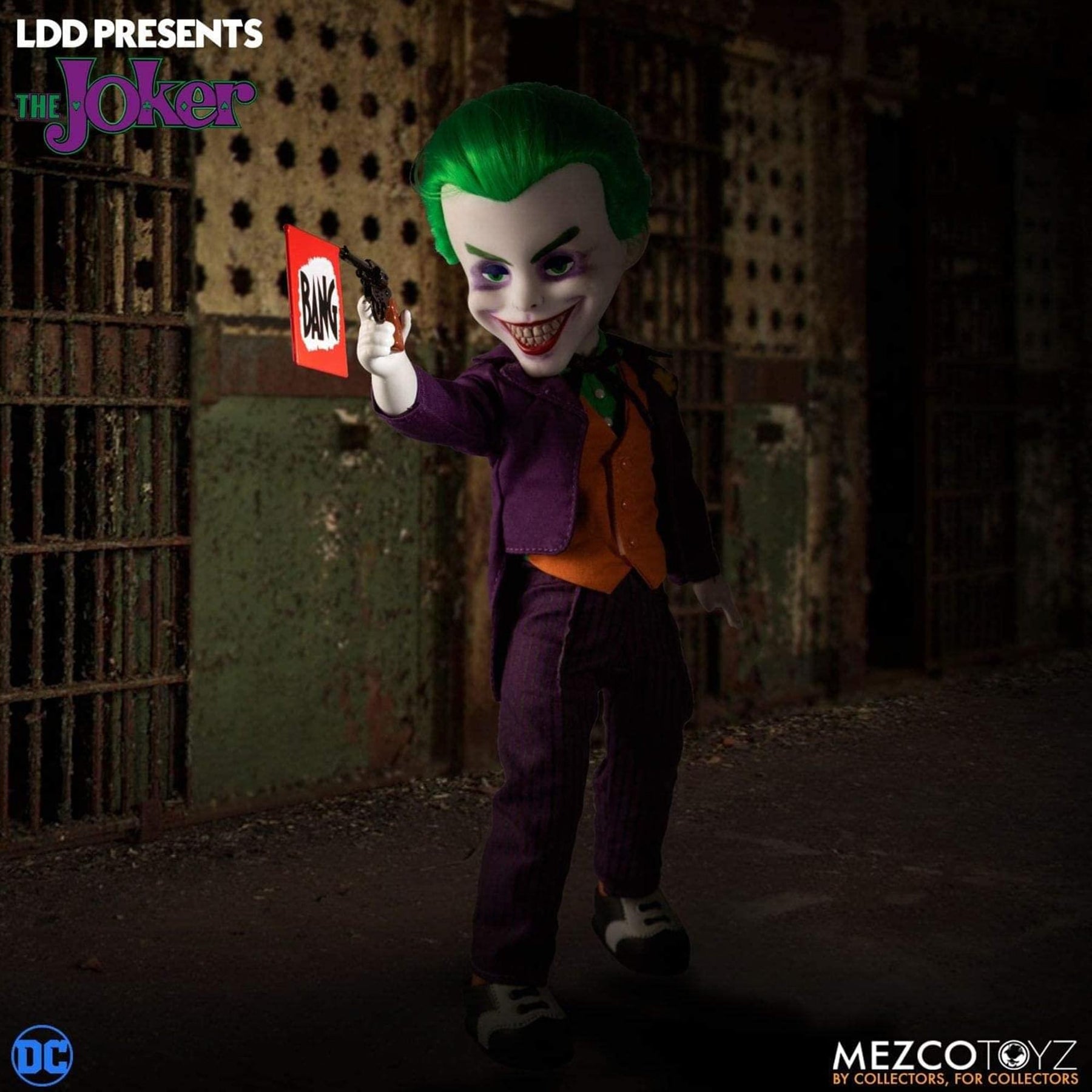 DC Universe Living Dead Dolls Joker 10 Inch Collectible Doll