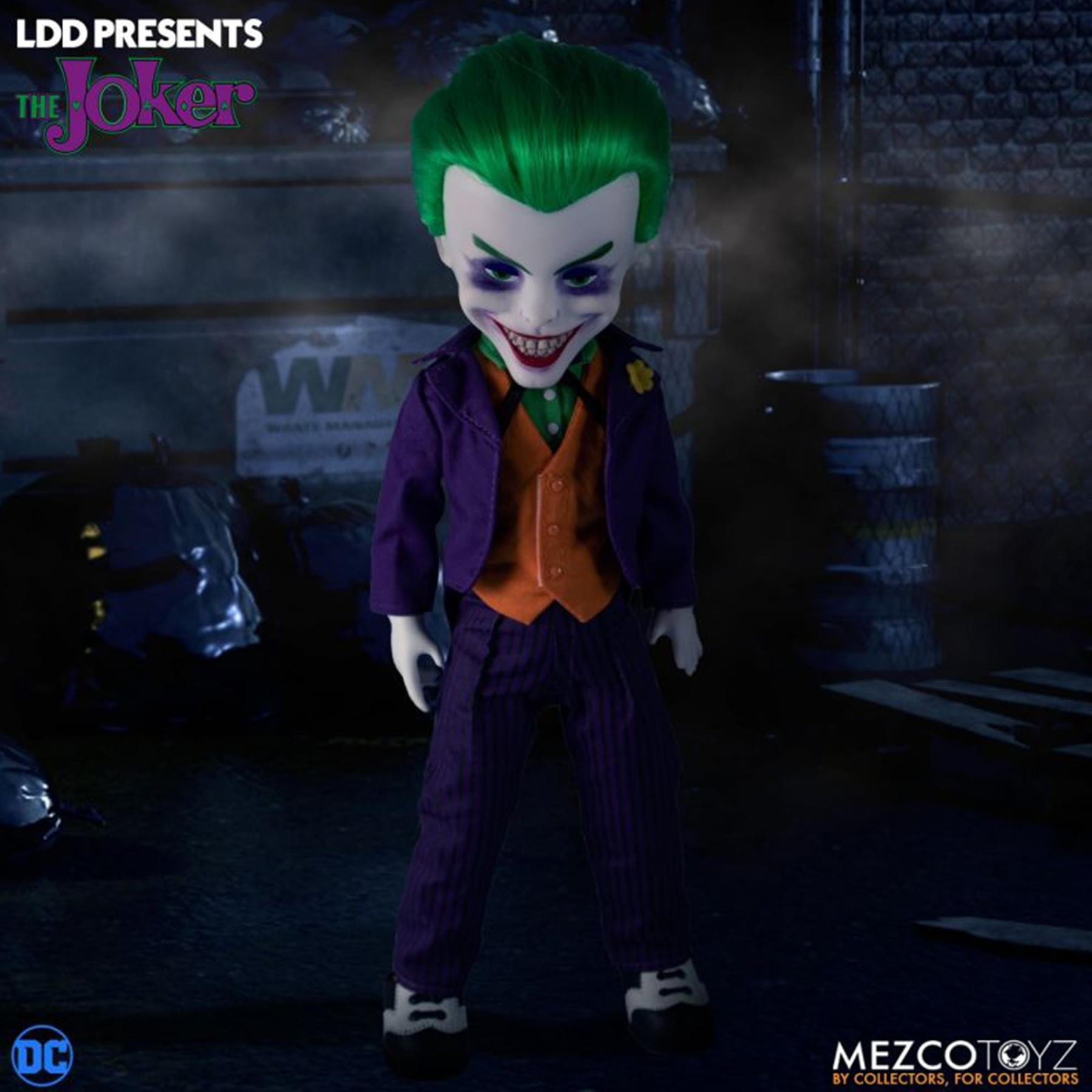 DC Universe Living Dead Dolls Joker 10 Inch Collectible Doll