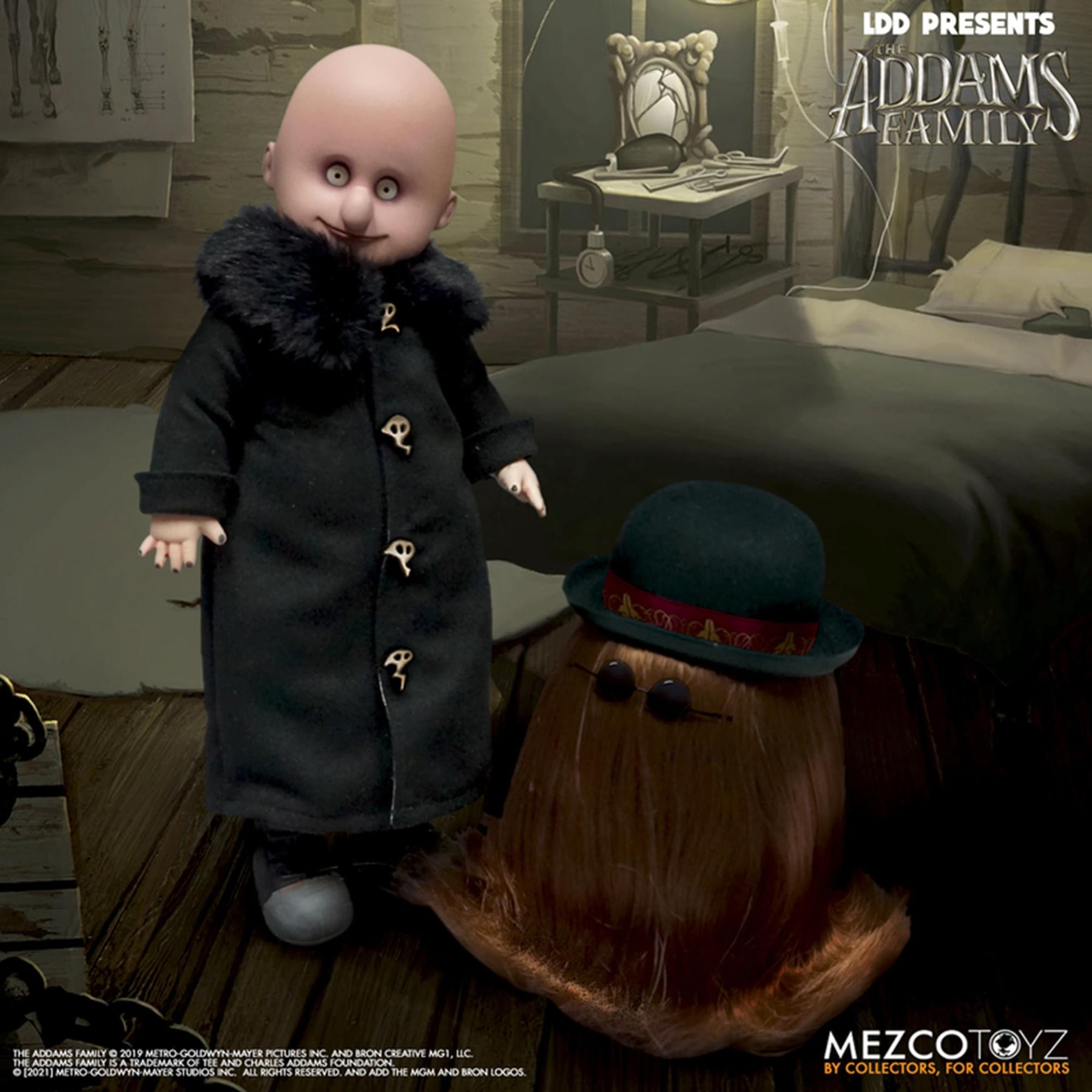 LDD Living Dead Dolls Presents The Addams Family | Fester & It