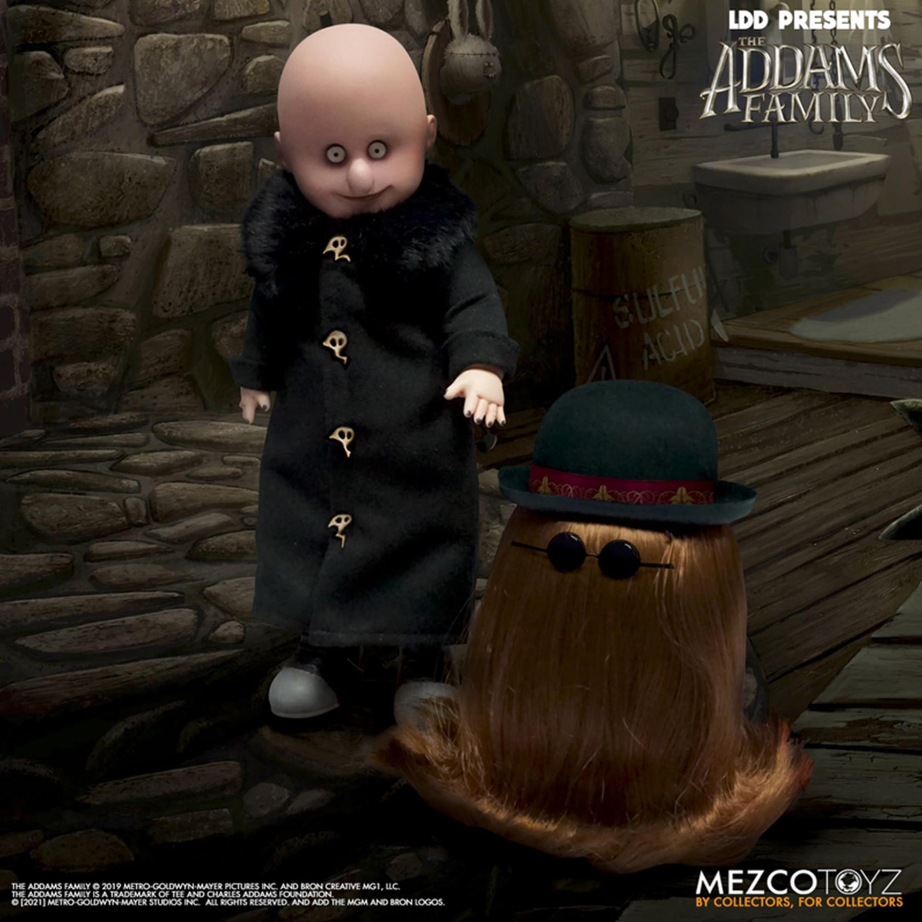 LDD Living Dead Dolls Presents The Addams Family | Fester & It