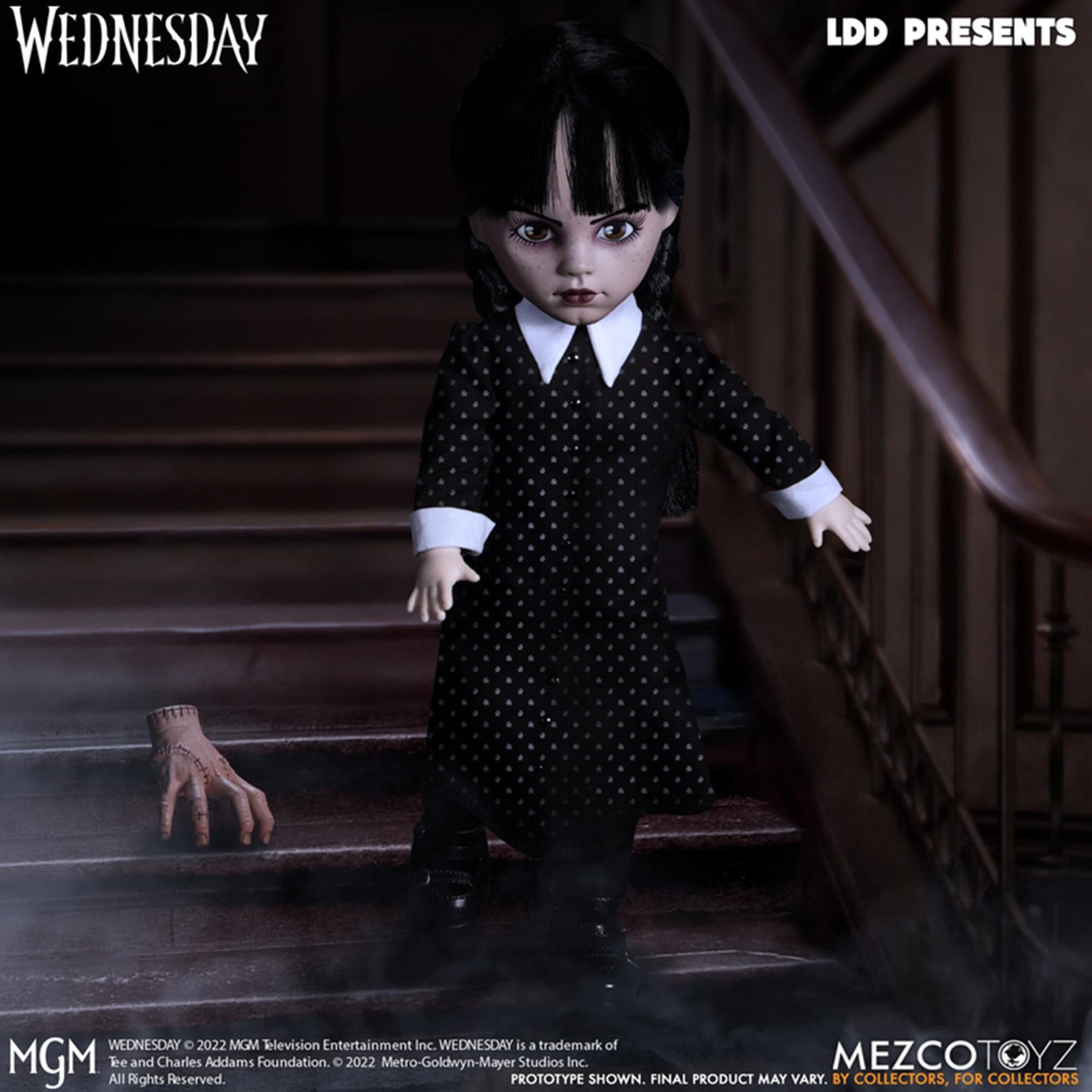 Addams Family Living Dead Dolls Presents | Wednesday