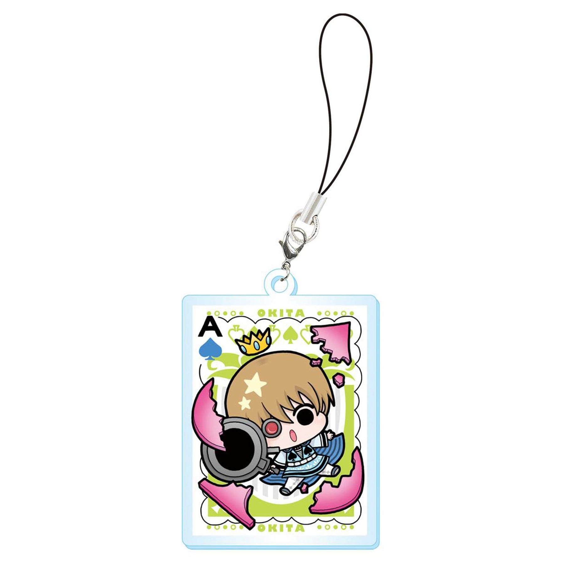 Gintama Blind Boxed Gin San Card w/ Strap