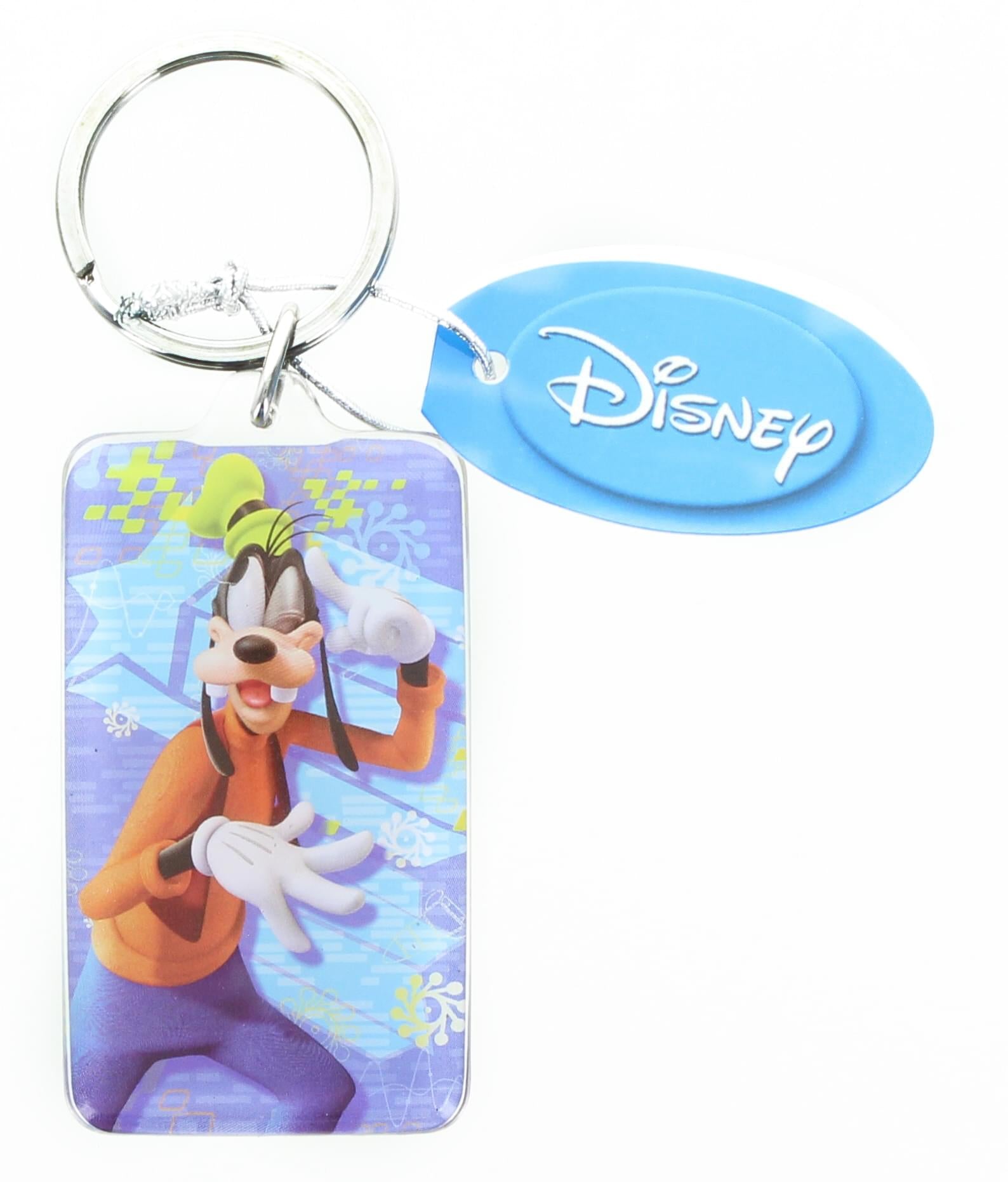 Disney Goofy Rectangular Lucite Key Ring