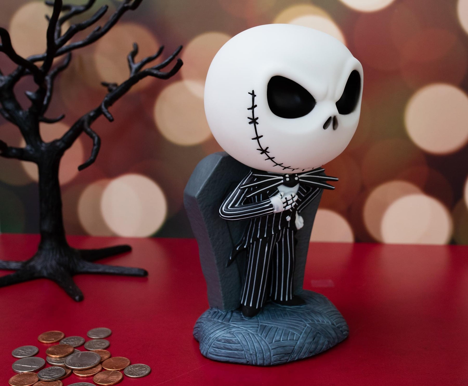 Nightmare Before Christmas Jack Skellington 9 Inch PVC Figural Bank