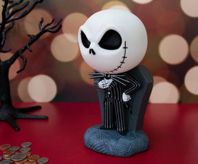 Nightmare Before Christmas Jack Skellington 9 Inch PVC Figural Bank