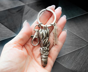 Jujutsu Kaisen Sukuna Finger Pewter Keyring