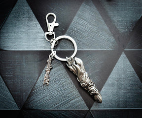 Jujutsu Kaisen Sukuna Finger Pewter Keyring